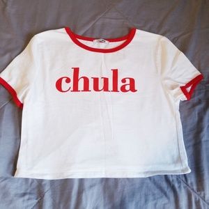 Cropped short sleeve